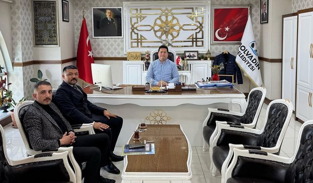 Ülkü Ocakları'ndan Başkan Aynacı'ya ziyaret