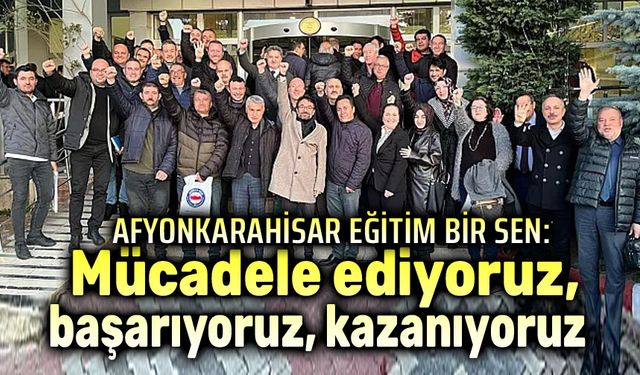 Mustafa Arslan: Mücadele ediyoruz, başarıyoruz, kazanıyoruz