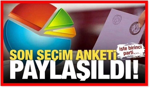 Son seçim anketinde sürpriz sonuçlar!..