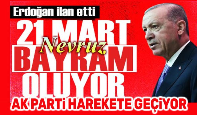 Nevruz, resmi bayram oluyor