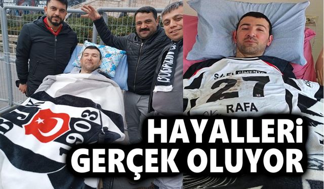 Zafer’in hayalleri gerçek oluyor