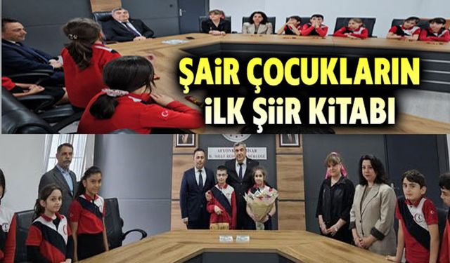 35 şair çocuktan şiir kitabı!..