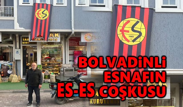 Afyonkarahisar'da Bolvadinli esnafın ES ES coşkusu