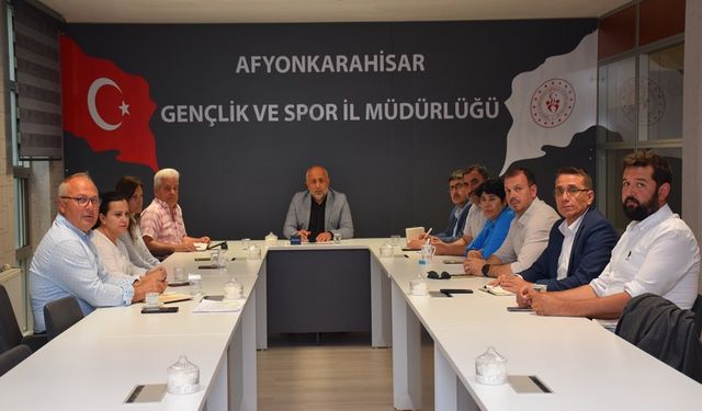 Afyonkarahisar GSİM'nin yaz etkinlikleri masaya yatırıldı