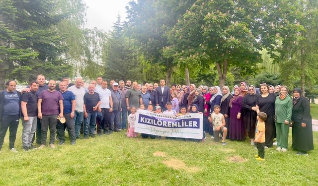 Kızılorenliler hafta sonu dayanışma pikniğinde bir araya geldi