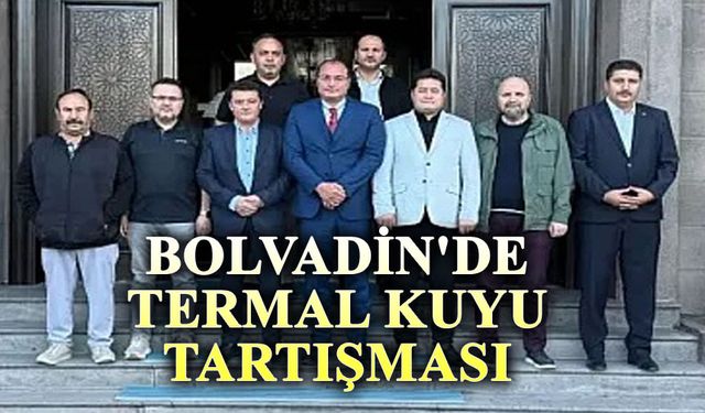 Bolvadin'de termal kuyu tartışması!..