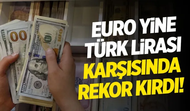 Euro'da rekor görüldü