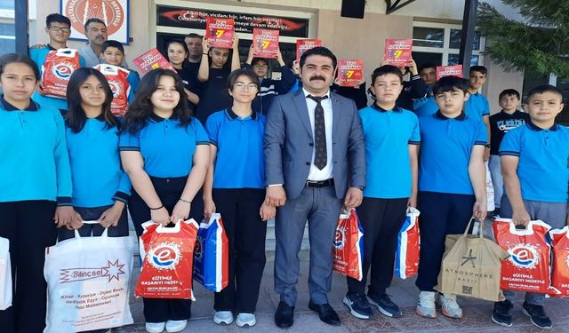 Başkent Üniversitesinden Sultandağı İmam Hatip Ortaokuluna destek