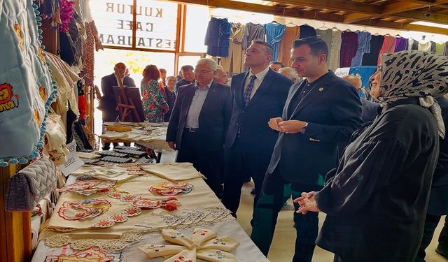 Sinanpaşa'da Hayat Boyu Öğrenme Haftası Sergisi