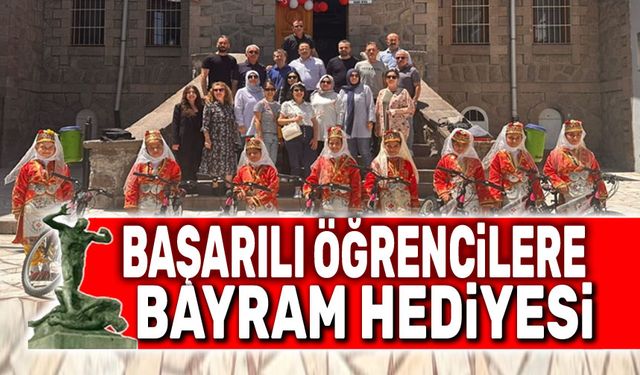 Başarılı öğrencilere bayram hediyesi!..