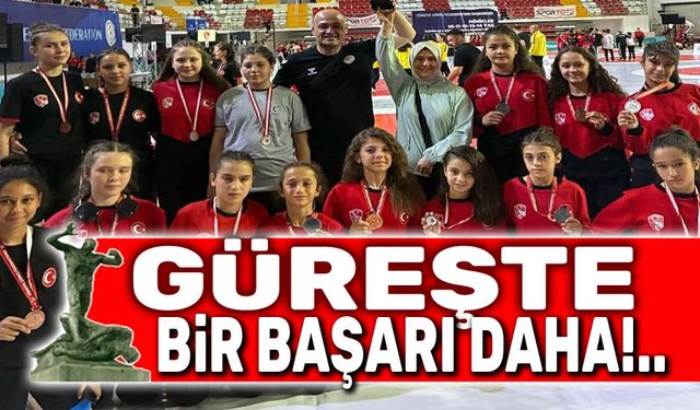 Güreşte bir başarı daha!..
