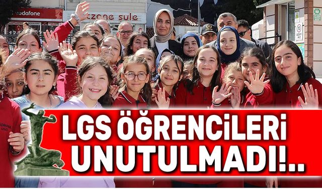 LGS Öğrencilerine motivasyon desteği!..