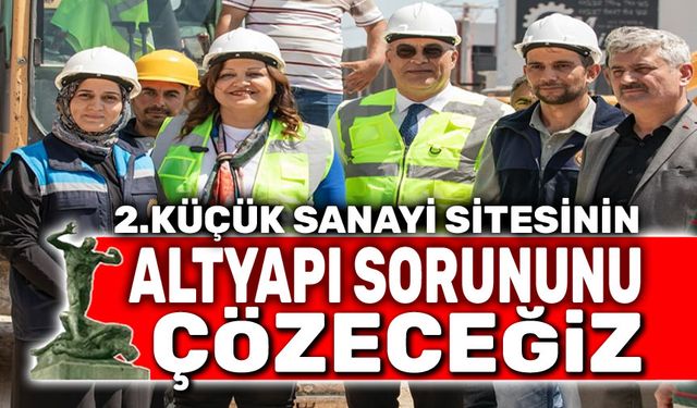 Başkan Burcu Köksal, 2. Küçük Sanayi Sitesinde