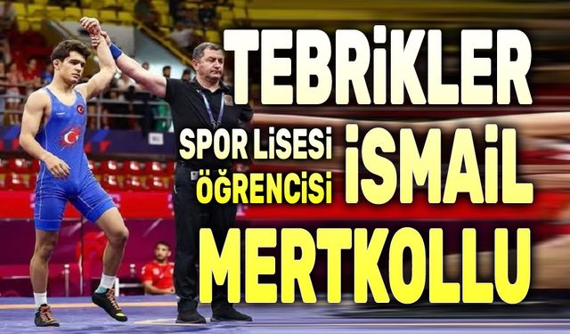 Afyonlu genç güreşçi Avrupa üçüncüsü oldu