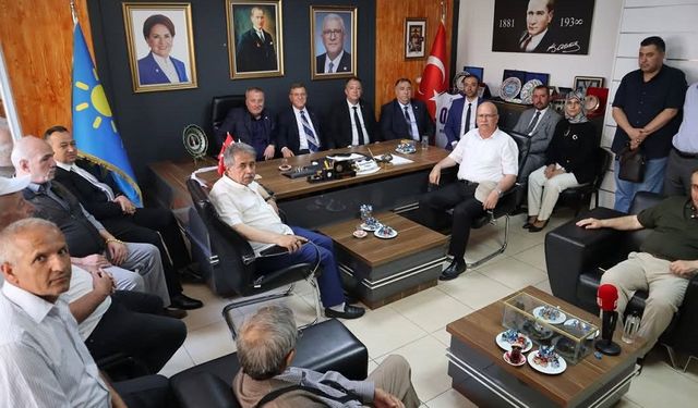 İYİ Partililer bayramlaştı