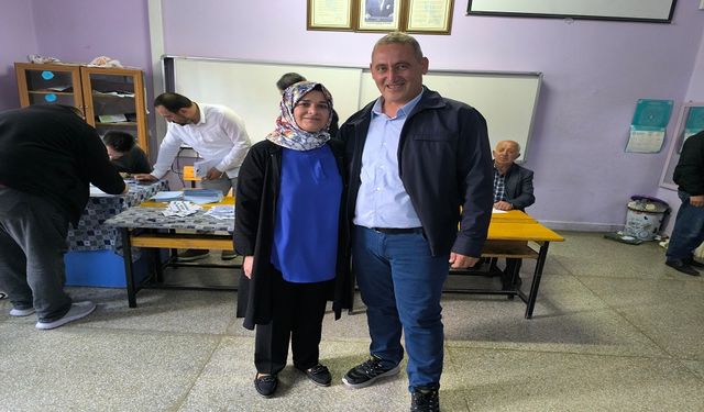 Kocası muhtar olamadı, eşi muhtarlığı kazandı!..