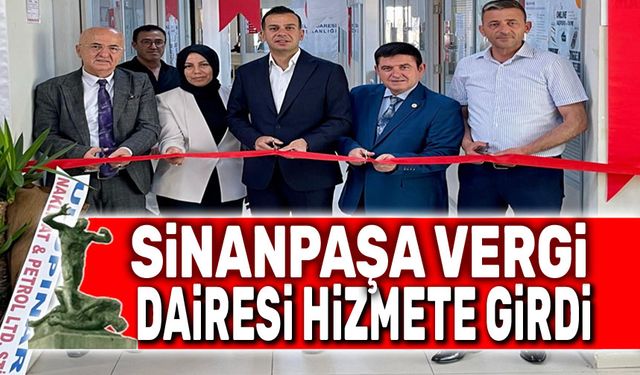 Sinanpaşa Vergi Dairesi hizmete açıldı
