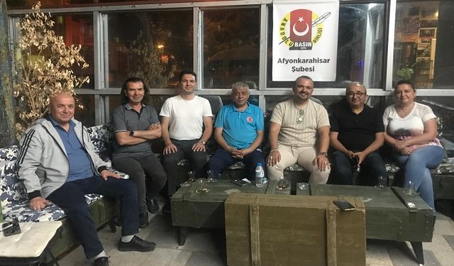 Anadolu Basın Birliği Afyon Şubesi görev dağılımı yapıldı