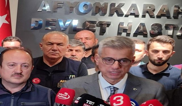 Bakan Memişoğlu, Afyon'da konuştu