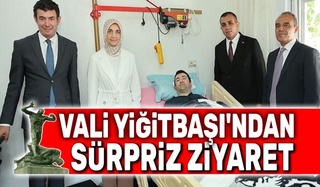 Vali Yiğitbaşı, özel bireye aşığı olduğu takımın formasını hediye etti