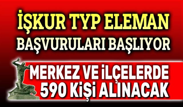 İŞKUR, Afyon'da 590 kişiyi istihdam edecek