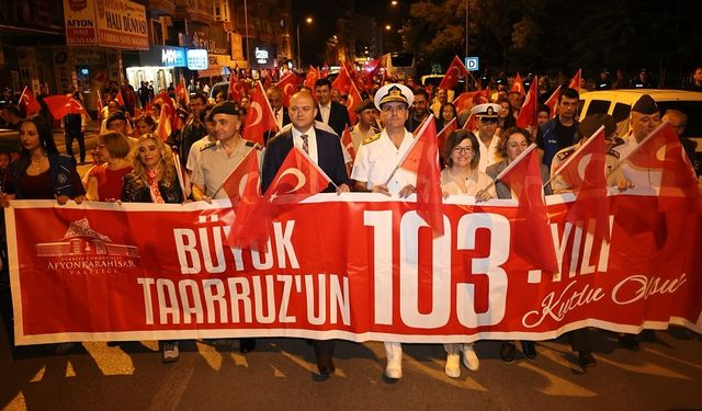 Afyon'da Fener Alayı coşkusu