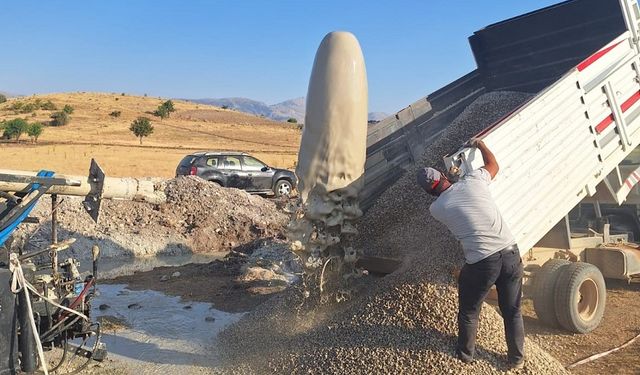 Şuhut Bozan köyünde içme suyu sevinci