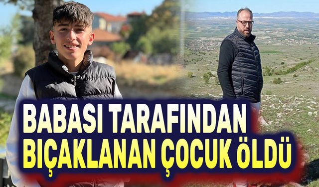 Babasının bıçakladığı çocuk hayatını kaybetti