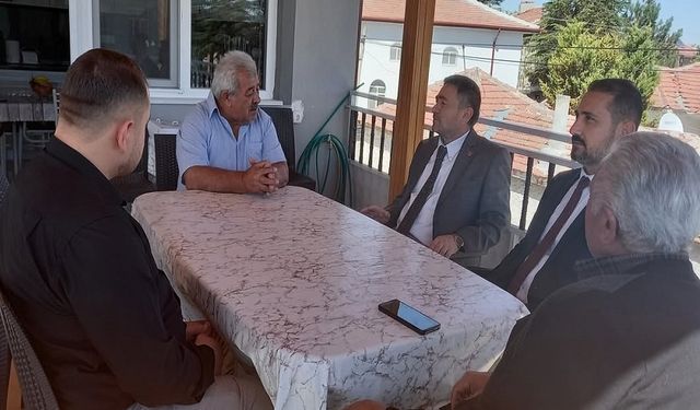 Müftüden Kıbrıs Gazisine ziyaret