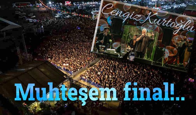 Gastro Afyon Festivalinde muhteşem final