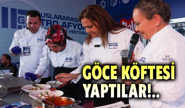Başkan Burcu Köksal’dan Göce Köftesi sürprizi!..