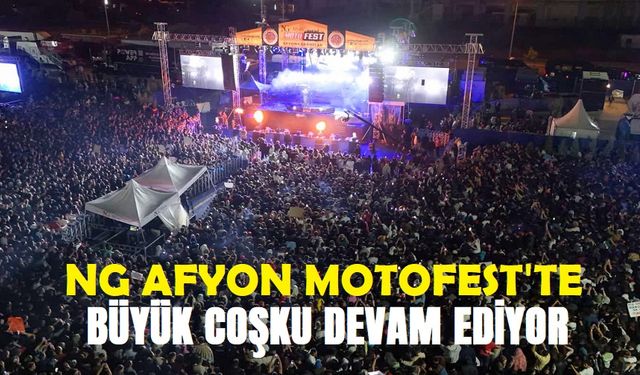 NG Afyon Motofest'te Semicenk, İkilem ve Sufle sahne aldı!..