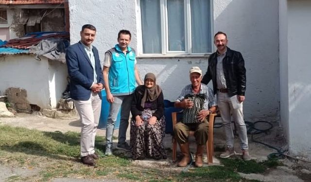 Şuhut'ta Dünya Yaşlılar Günü’nde Anlamlı Ziyaret