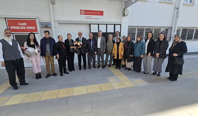 Engelli Dernek Başkanlarından İl Müftüsüne ziyaret