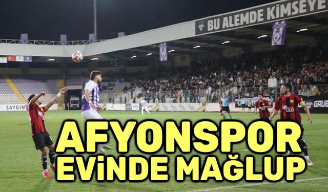 Afyonspor:1 Eskişehirspor:5