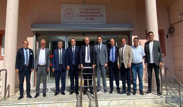 AGC'den sağlık kurumlarına ziyaret