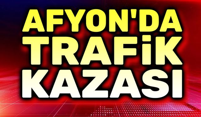 İki otomobil çarpıştı, Allah korudu