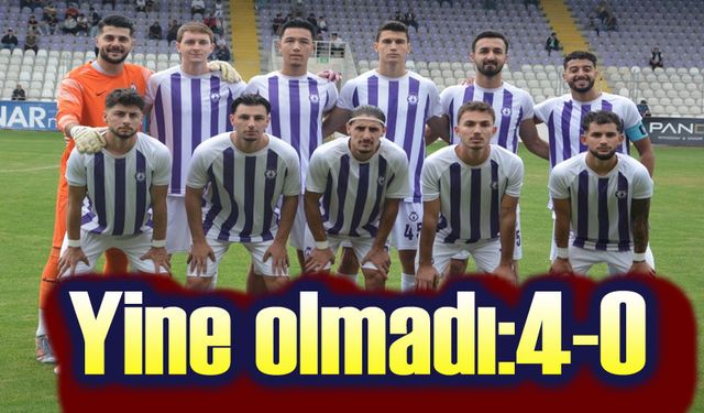 Balıkesirspor:4 Afyonspor:0 Maç sonucu