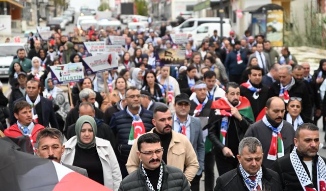 Emirdağ, Gazze için tek yürek