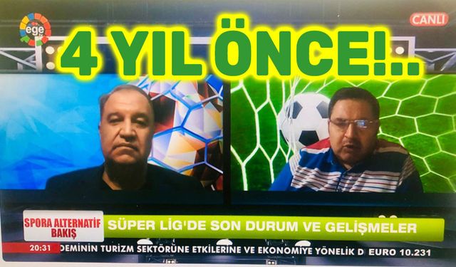 4 yıl önce futbolda bahis olayını gündeme getirdiler!..