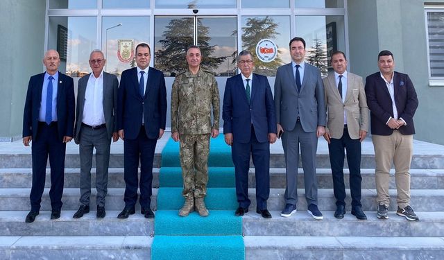 AGC'den Tuğg. Yalçın Tecimer'e ziyaret