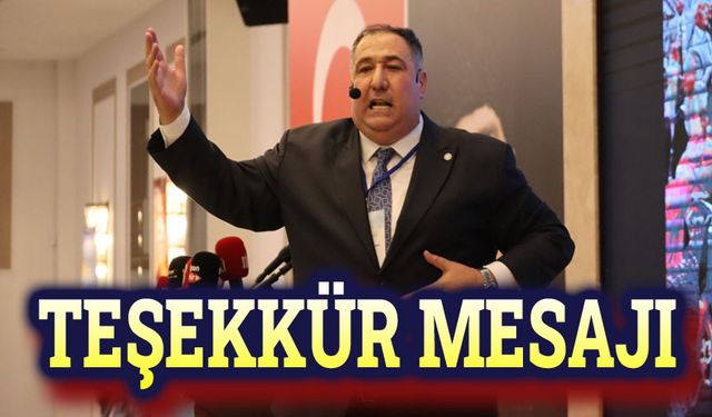 Mısırlıoğlu’ndan teşekkür ve birlik mesajı