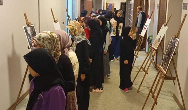 Filistin'deki zulme böyle dikkat çektiler!..