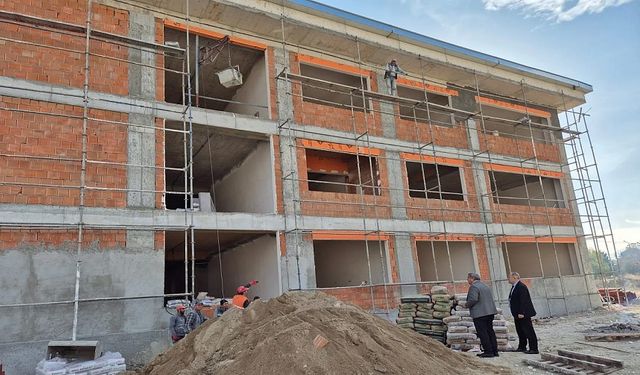 Kocaşaban Fen Lisesi inşaatı devam ediyor