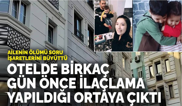 Otelde ilaçlama yapılmış