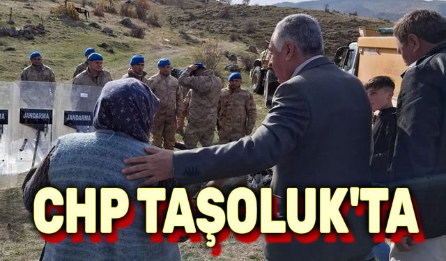 CHP'den Taşoluk halkına destek ziyareti