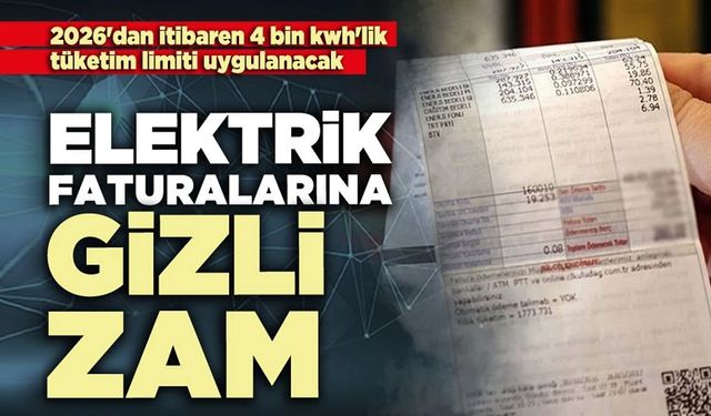 Elektriğe gizli zam mı geliyor!..