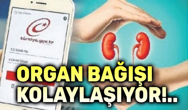 Organ bağışında yeni dönem