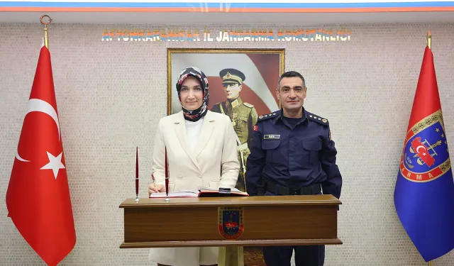 Vali Yiğitbaşı’ndan İl Jandarma Komutanlığı’na Ziyaret