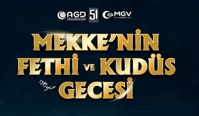 AGD'den 31 Aralık gecesi anlamlı etkinlik